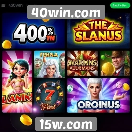 Comparativo entre jogos disponíveis no 40win.com