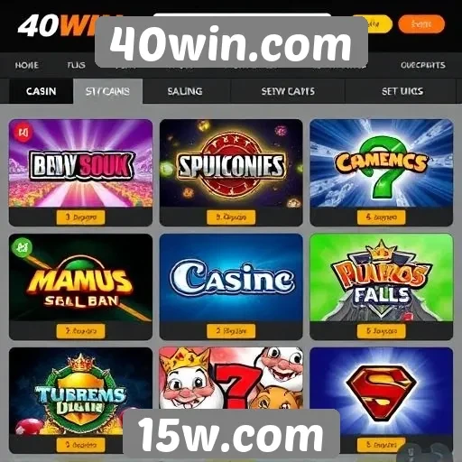 Estudo sobre a popularidade dos jogos no 40win.com