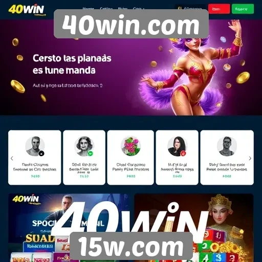Promoções e bônus disponíveis em 40win.com