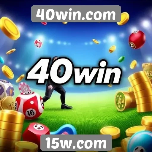 Tipos de jogos disponíveis no 40win.com